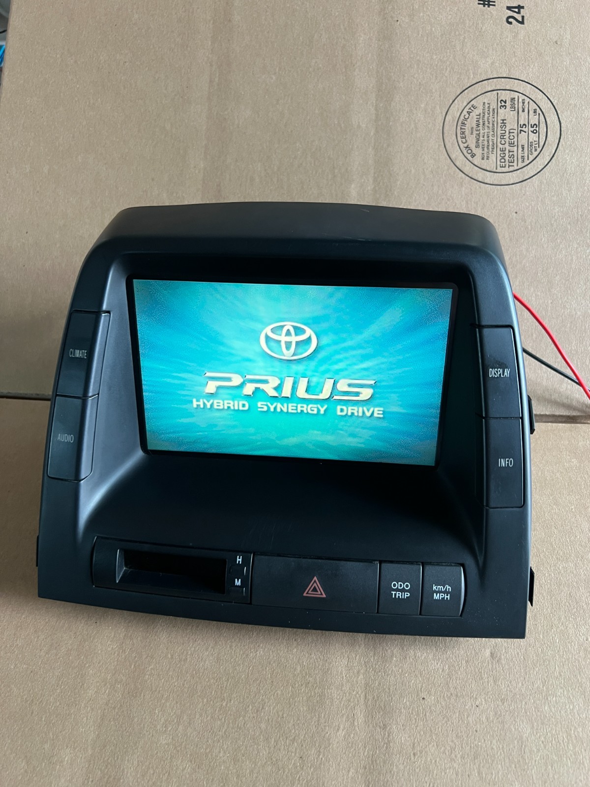 2006-2009 Toyota Prius MFD Multifunction Info Navigation Display 86110-47081 OEM