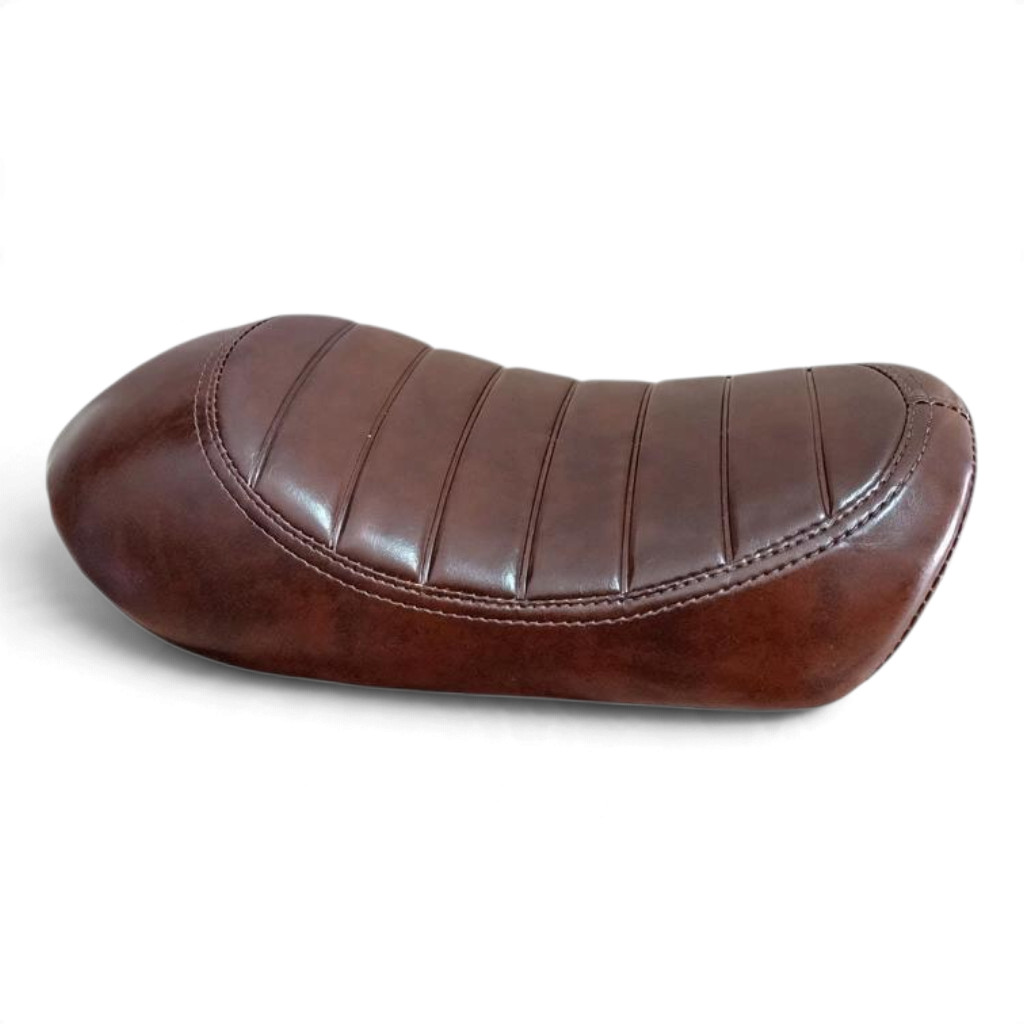 Brown Cafe Racer Custom Seat for Honda Monkey 125 Z125 Low Profile