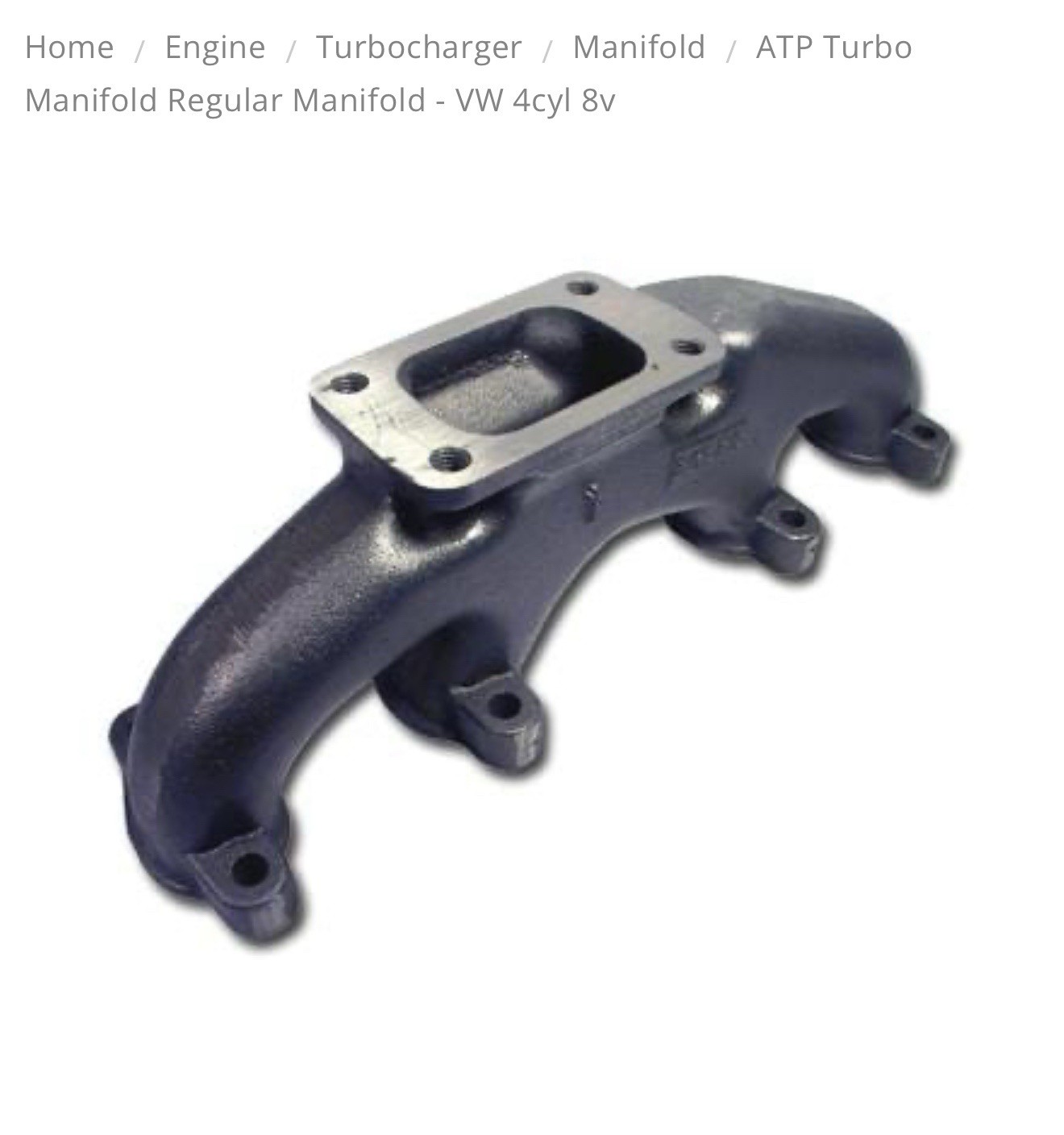 ATP Turbo Manifold Regular Manifold - VW 4cyl 8v | ATP-VVW-004