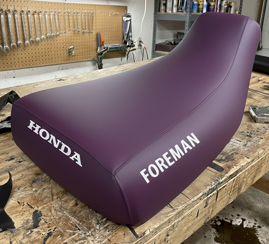 Honda Foreman TRX500 Seat Cover For 1998 To 2004 Models Vinyl Seat Cover