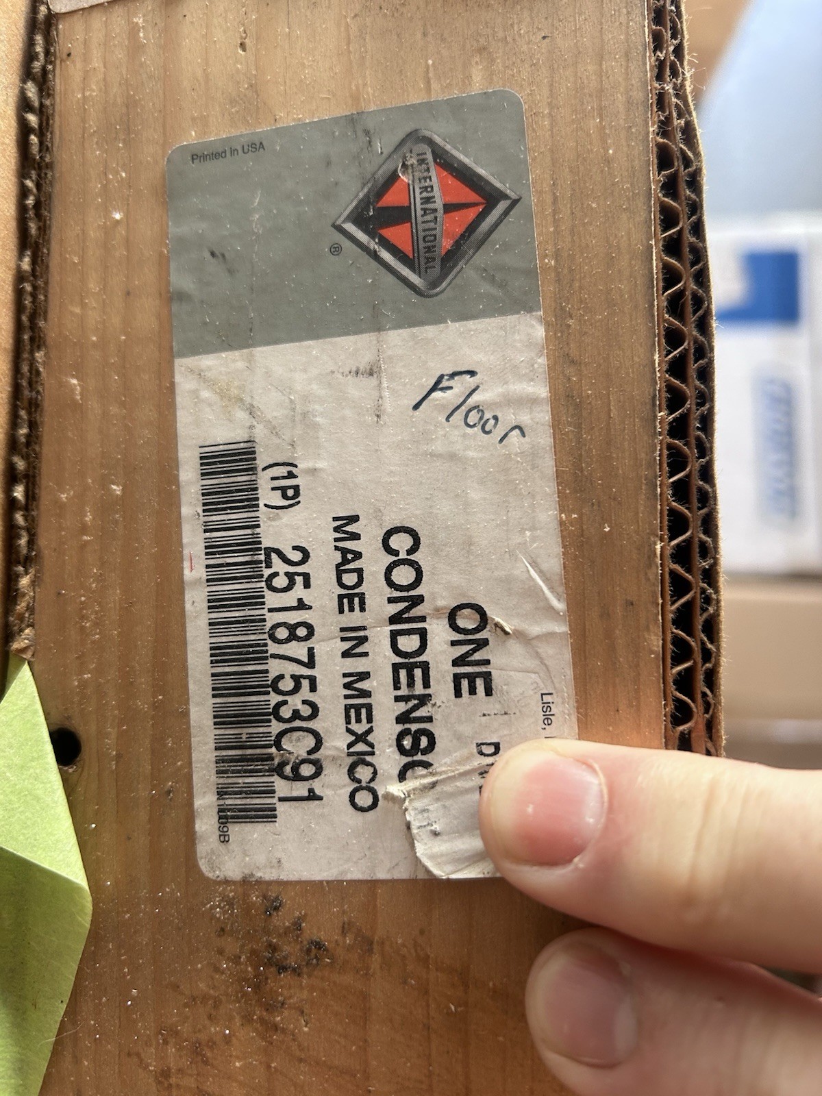 International Navistar 2518753C91 OEM A/C Condenser LT RH Truck NEW NOS