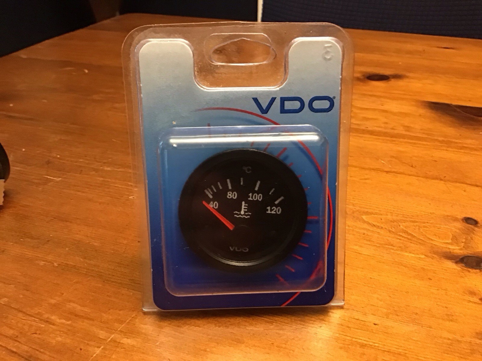 VDO Temperature Gauge, 310-108, New, Unopened VDO Temperature Gauge, 310-108, New, Unopened