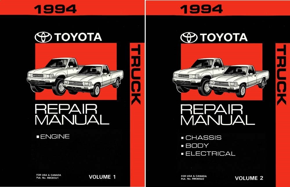 1994 Toyota Truck Shop Service Repair Manual 1994 Toyota Truck Shop Service Repair Manual