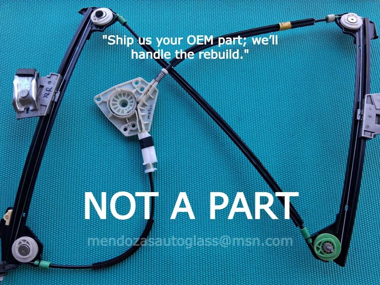 2004-9 Cadillac XLR Window Regulator Driver - Premium Rebuild Service