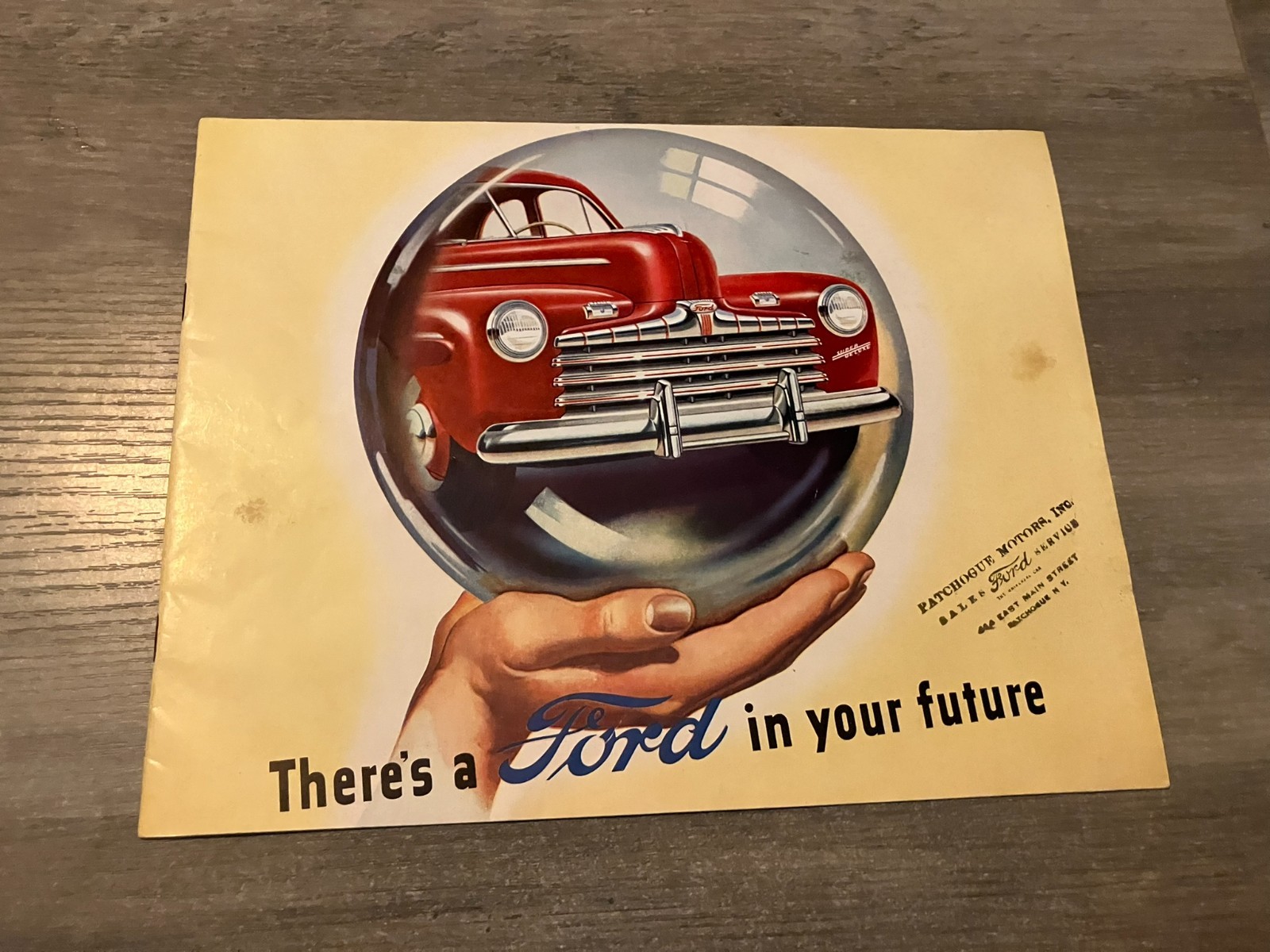 Original 1940s Theres a Ford in Your Future Vintage Auto Sales Brochure Original 1940s Theres a Ford in Your Future Vintage Auto Sales Brochure