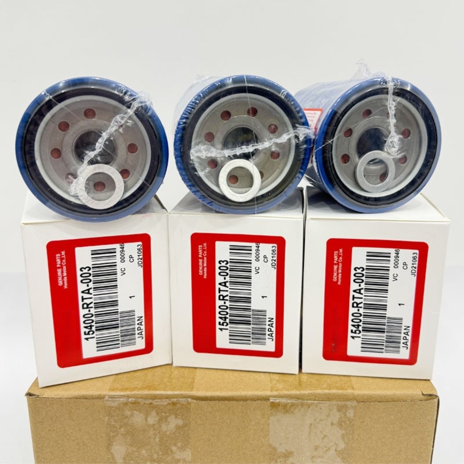 6x for Honda Oil Filters AND Gaskets MADE IN JAPAN 15400-RTA-003 JDM