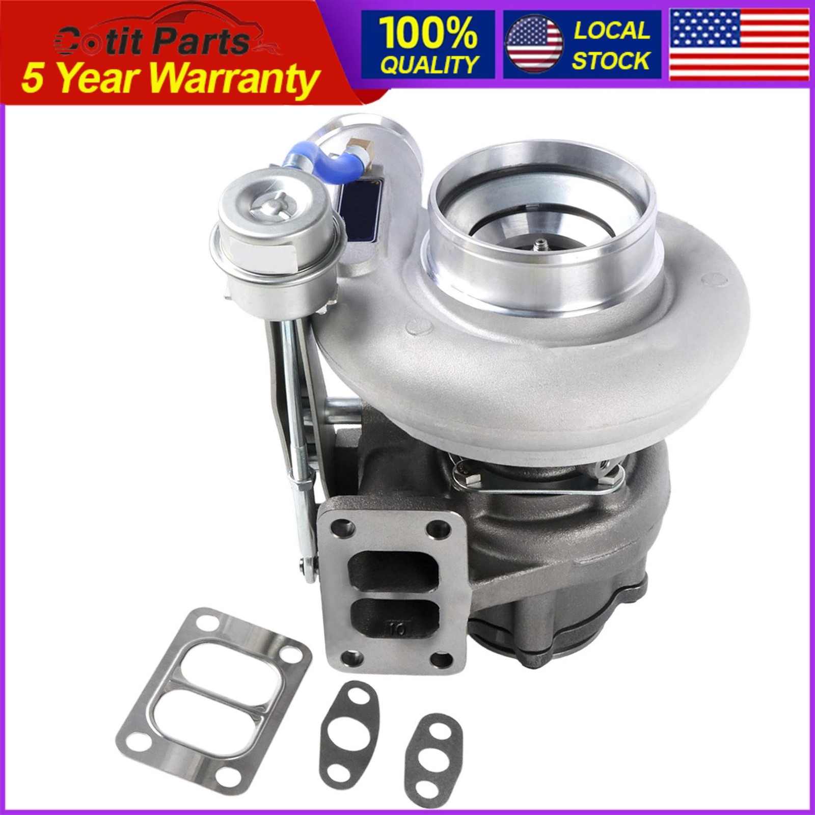 Upgrade Billet Turbo HX35W For Dodge Ram Cummins 5.9L Truck 6BT ISB 1999-2002 US