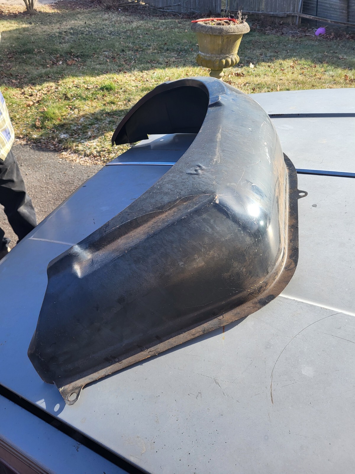 1971 - 1974 Dodge Charger S/e R/t Rear Drivers Outer Wheel House Mopar B Body Oe