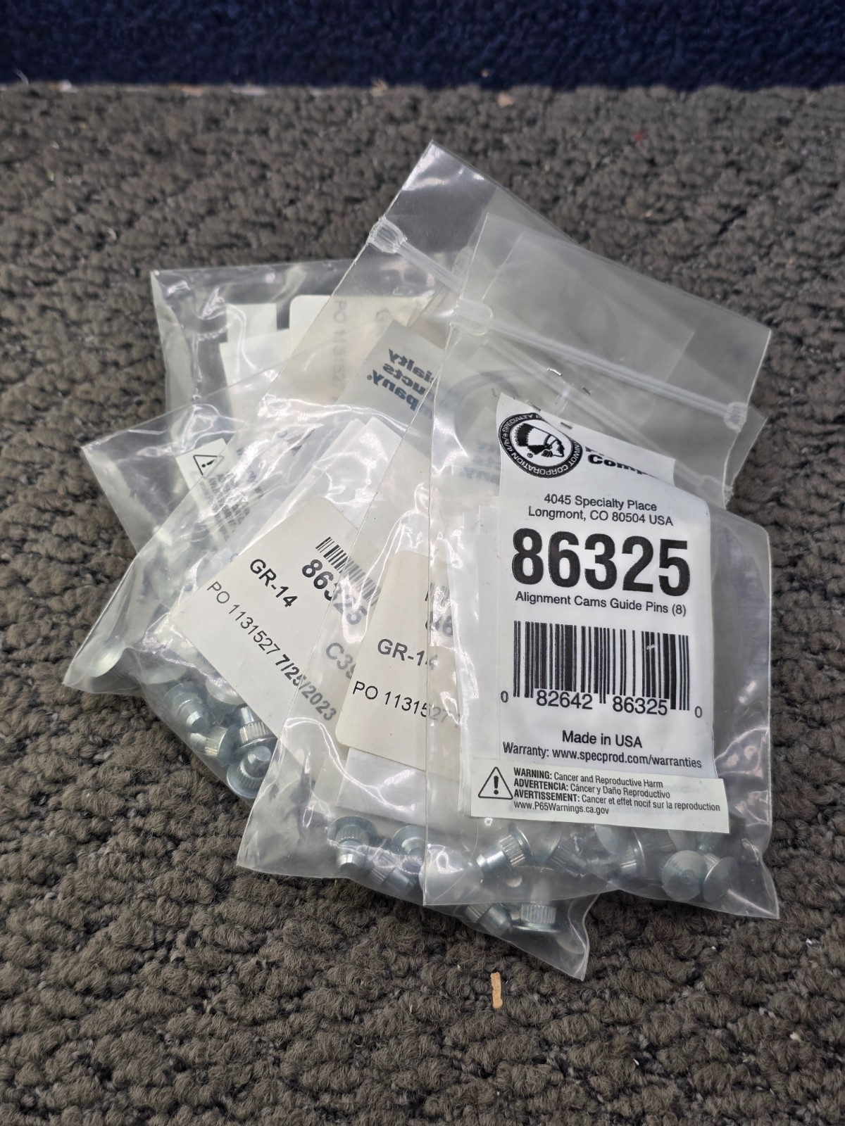 (QTY 40) SPC 86325 Alignment Cam Guide Pins Fits 2000-2024 GMC Yukon / Yukon XL