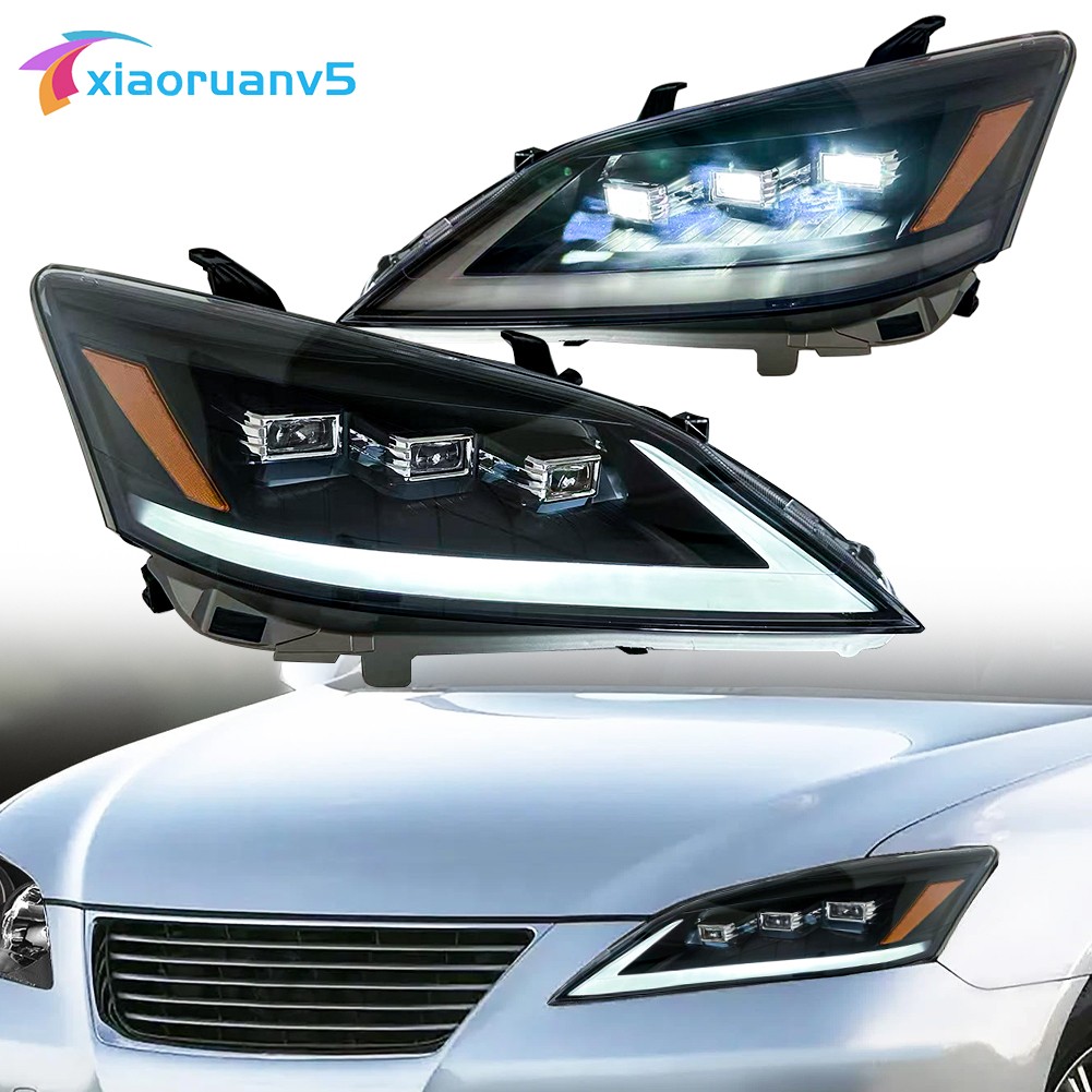 New Upgrade LED Triple Headlights Headlamps Assembly For Lexus ES350 2006-2012 New Upgrade LED Triple Headlights Headlamps Assembly For Lexus ES350 2006-2012