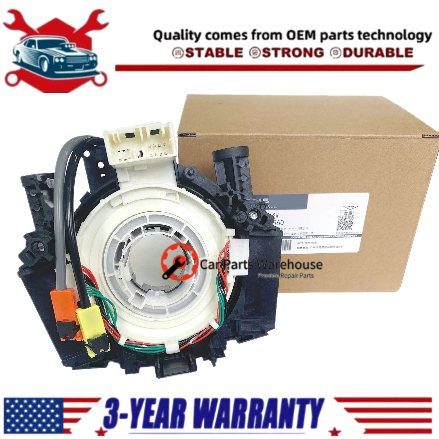 OEM NEW high-quality Clock Spring Fits 2006-2010 Nissan Frontier 25560-ZP51E