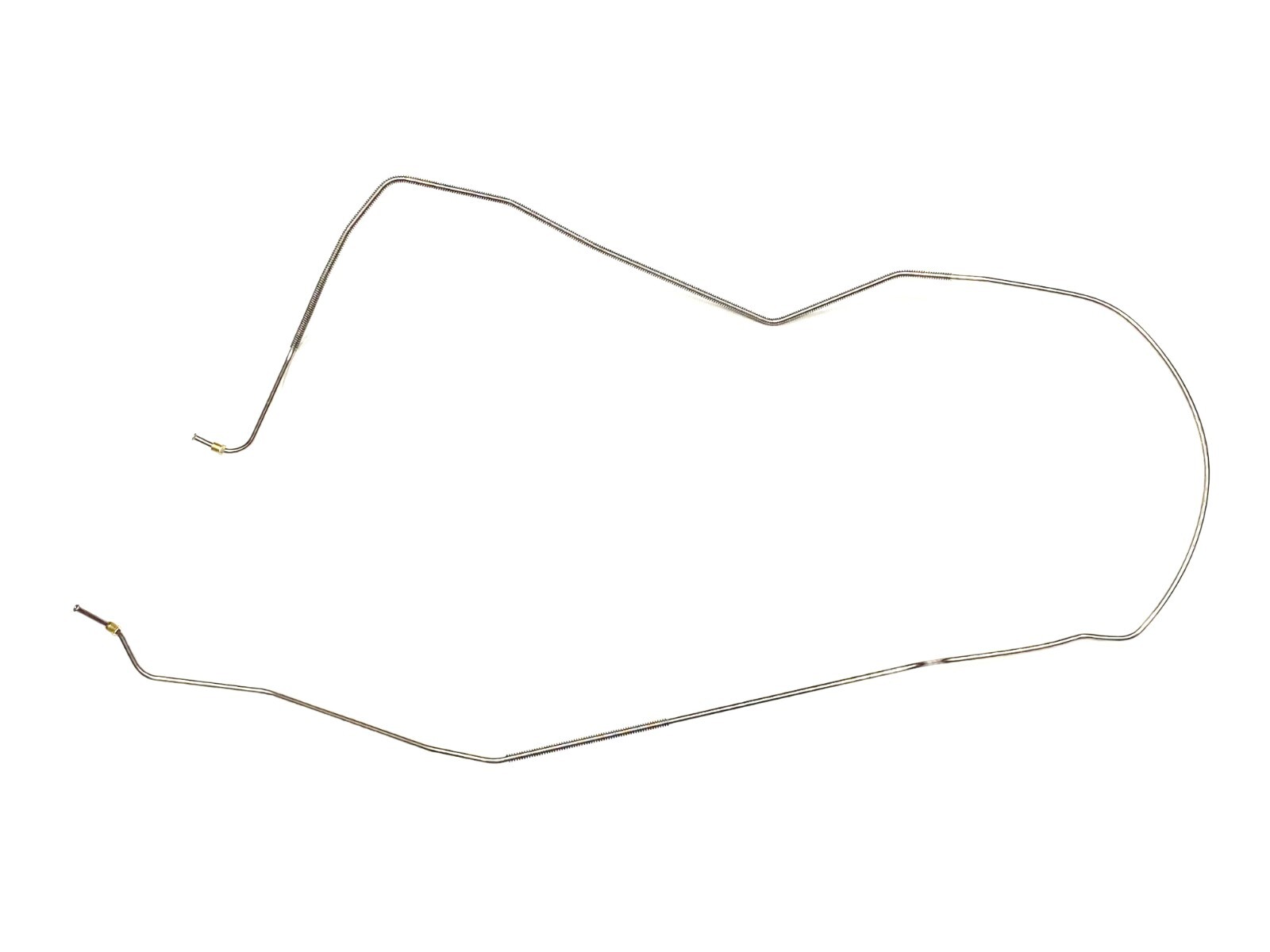Prebent Galfan Coat Brake Line Runs From Prop Valve to Rear Axle Hose 68-74 Nova Prebent Galfan Coat Brake Line Runs From Prop Valve to Rear Axle Hose 68-74 Nova