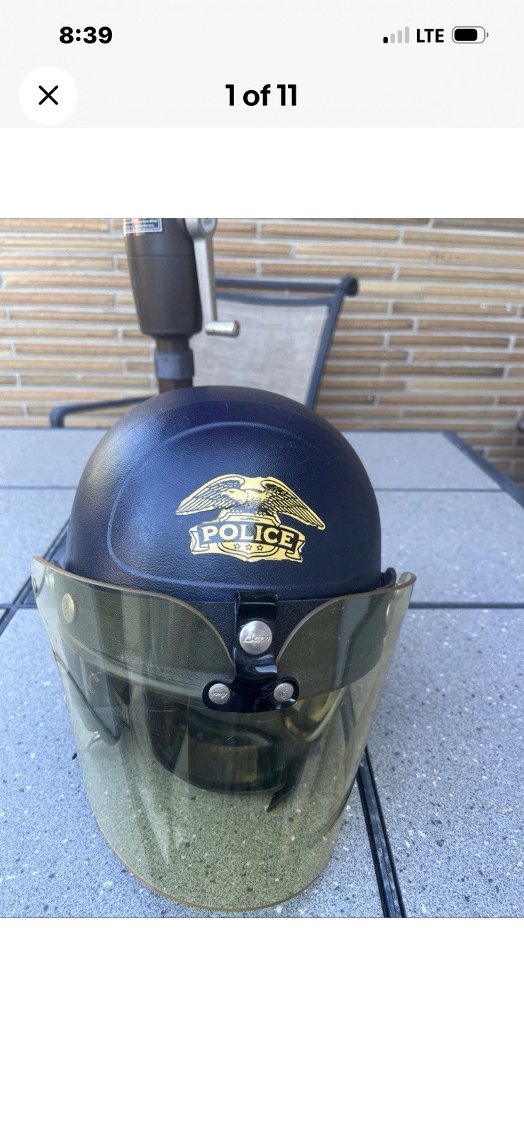 RARE Vintage BUCO Helmet w/Face Shield RARE Vintage BUCO Helmet w/Face Shield