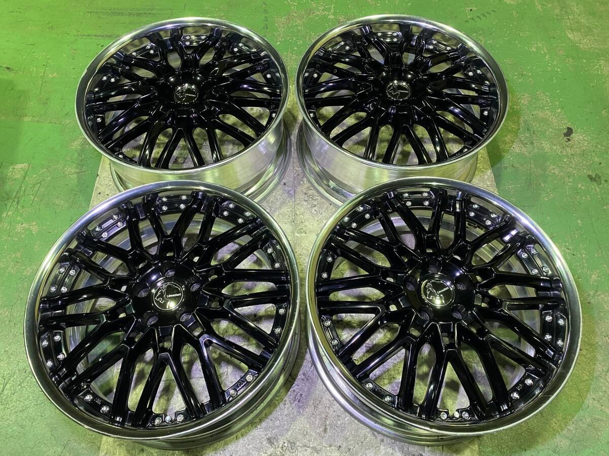 JDM High-end wheels WORK Lowenhart CANVELL XJ 208.5J +48 9J +52 PCD114 No Tires