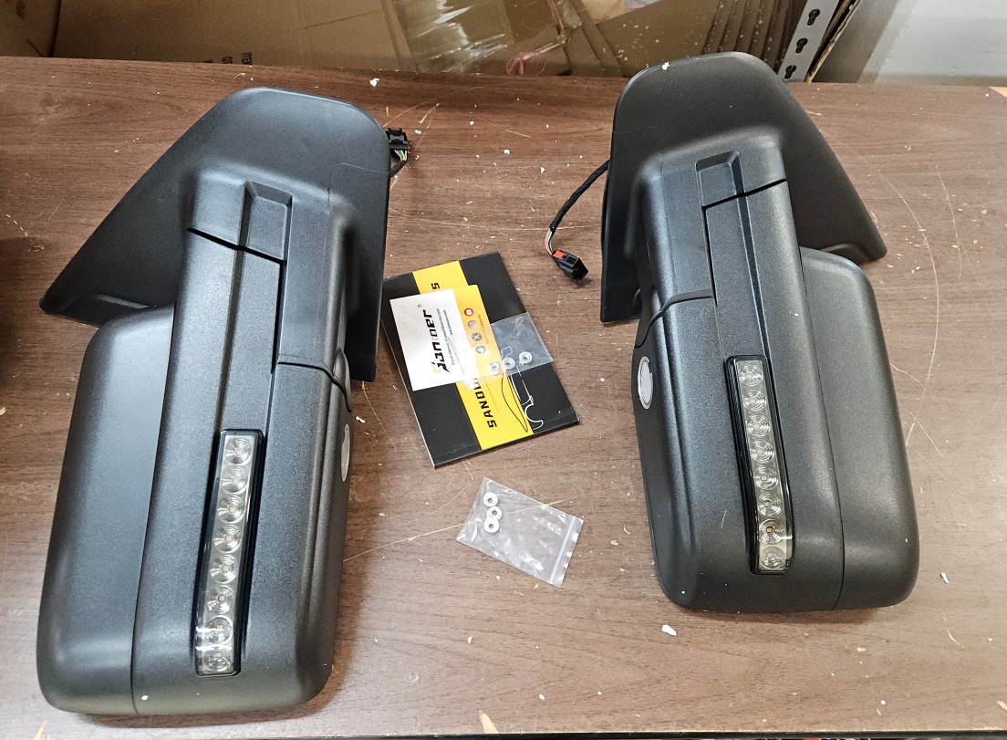 USED Pair Side Mirror Power Heated for 2004-2014 Ford F150 Sequential Signal USED Pair Side Mirror Power Heated for 2004-2014 Ford F150 Sequential Signal