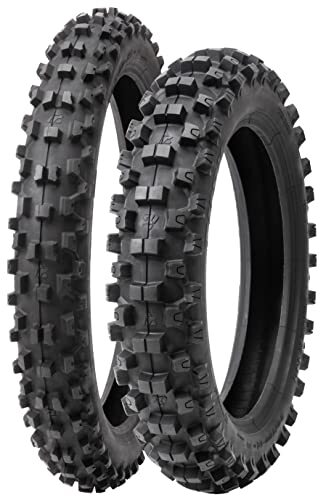 Tusk EMEX T-35® Dirt Bike Front and Rear Tire Set 60/100x14/80/100x12 Tusk EMEX T-35® Dirt Bike Front and Rear Tire Set 60/100x14/80/100x12