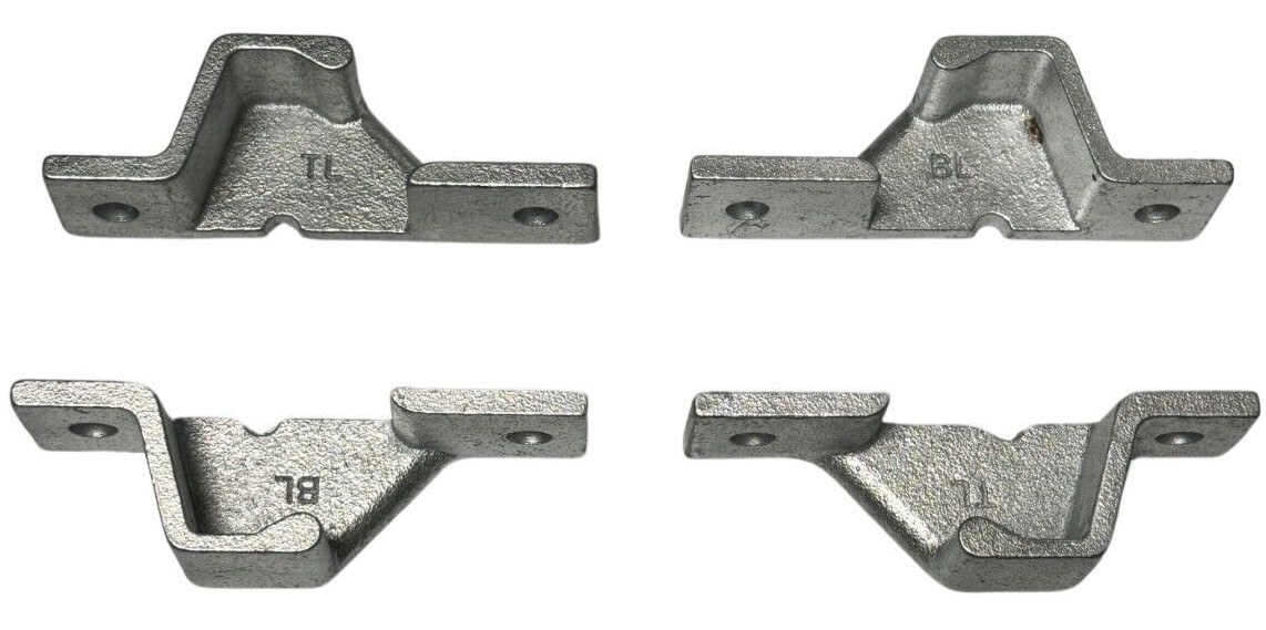 2 Pack Set of Cargo Trailer Two Point Door Cam Bar Action Keeper Top & Bottom 2 Pack Set of Cargo Trailer Two Point Door Cam Bar Action Keeper Top & Bottom