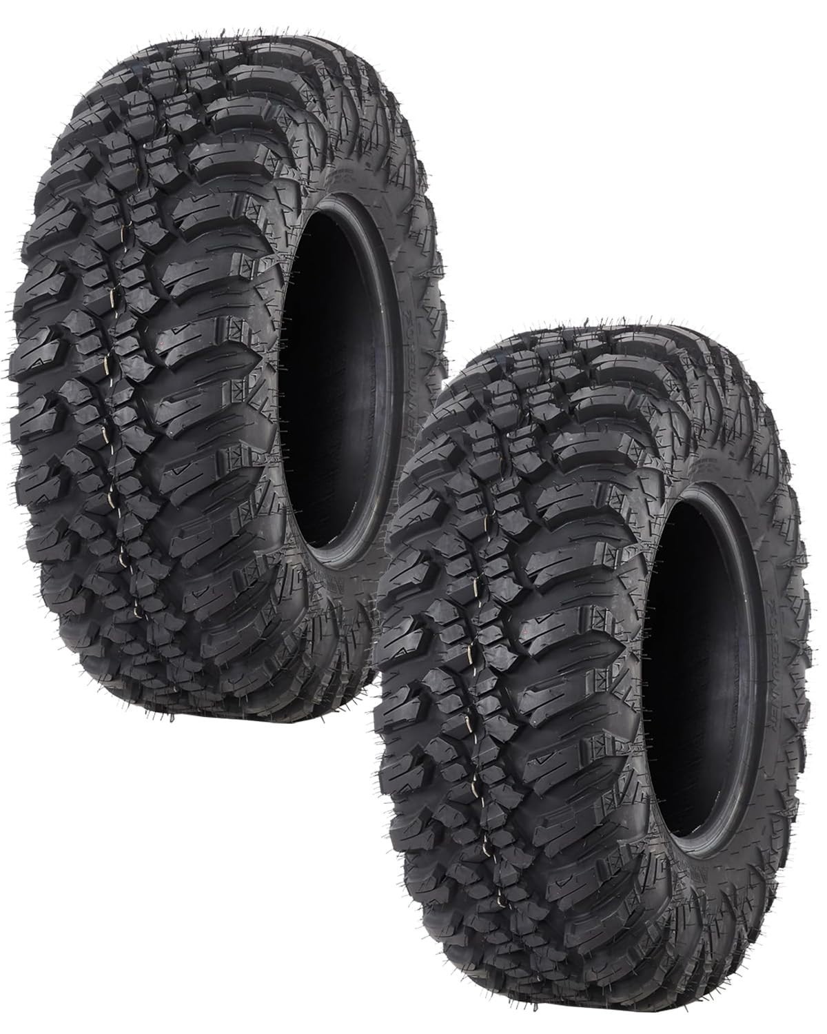 30x10-14 Radial ATV UTV Tires 30x10R14 8 PR All Terrain 8 Ply Mud Tire Set of 2