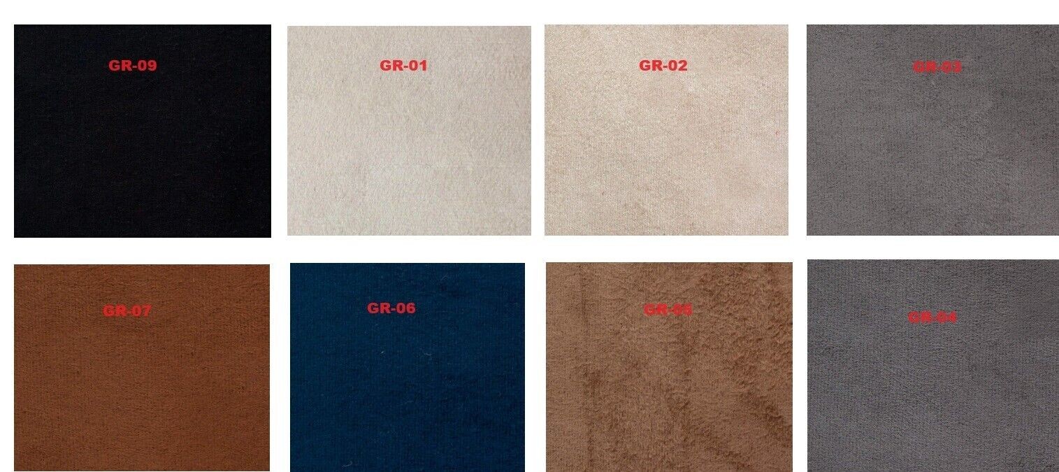 GR01 Luxury headliner foam backed fabric upholstery suede roof liner 55\'\' x 40\'\'