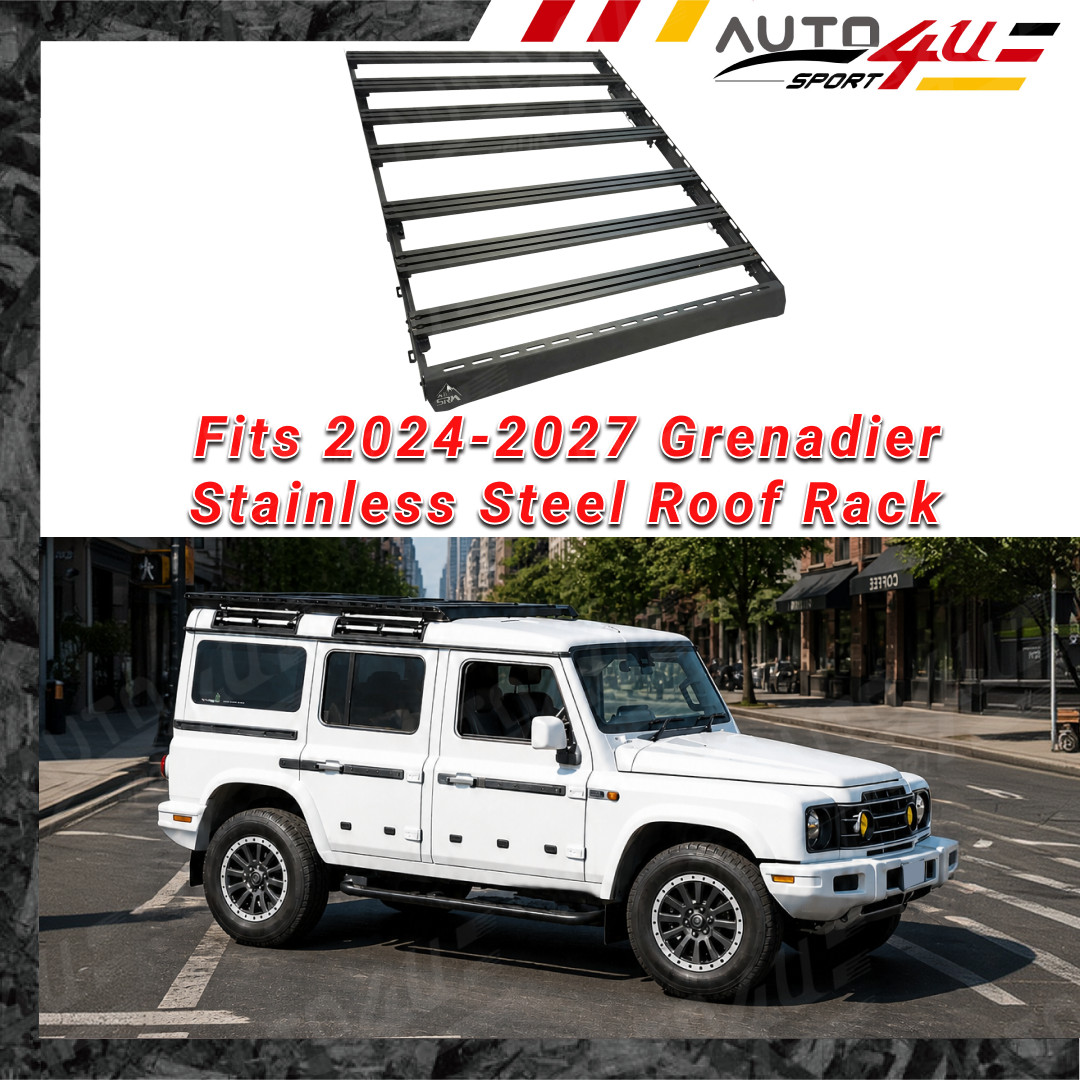 For 2024-2027 INEOS Grenadier Top Roof Rack Cross Bar Cargo Carrier
