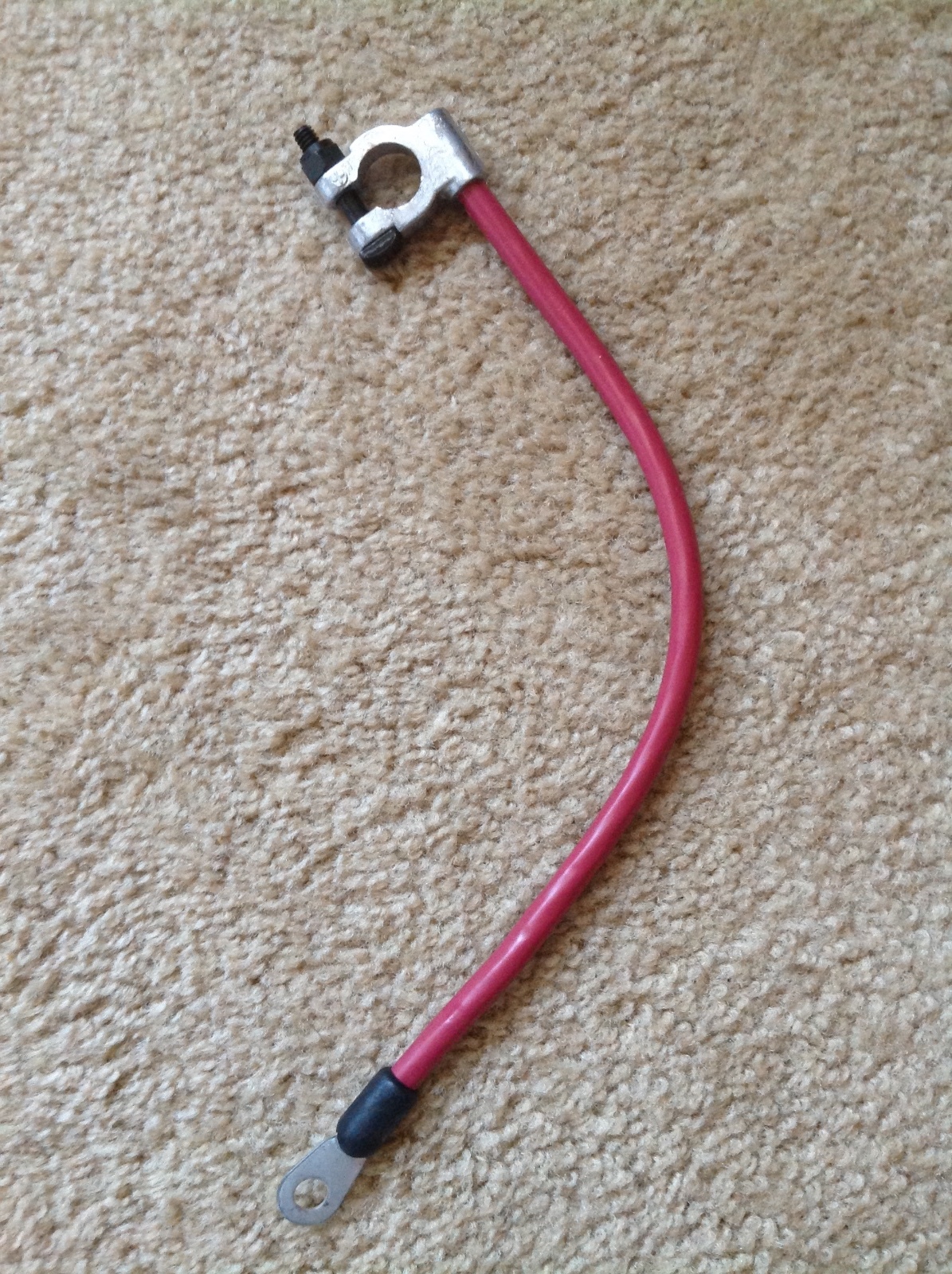 1987-1993 FORD MUSTANG SSP SALEEN GT LX 5.0 SVT COBRA R POSITIVE + BATTERY CABLE