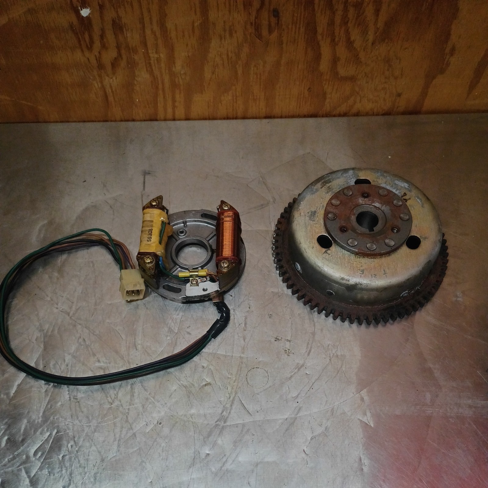 Kawasaki OEM JS440 JS550 STATOR Magneto Flywheel Ignition JS 550 SX Jetski Coil Kawasaki OEM JS440 JS550 STATOR Magneto Flywheel Ignition JS 550 SX Jetski Coil