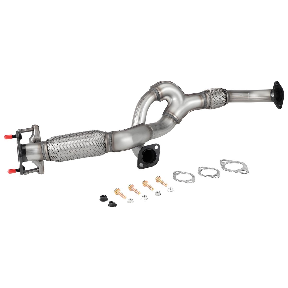 Exhaust Front Flex Y Pipe FITS: 2007-2009 HYUNDAI SANTA FE 2.7L