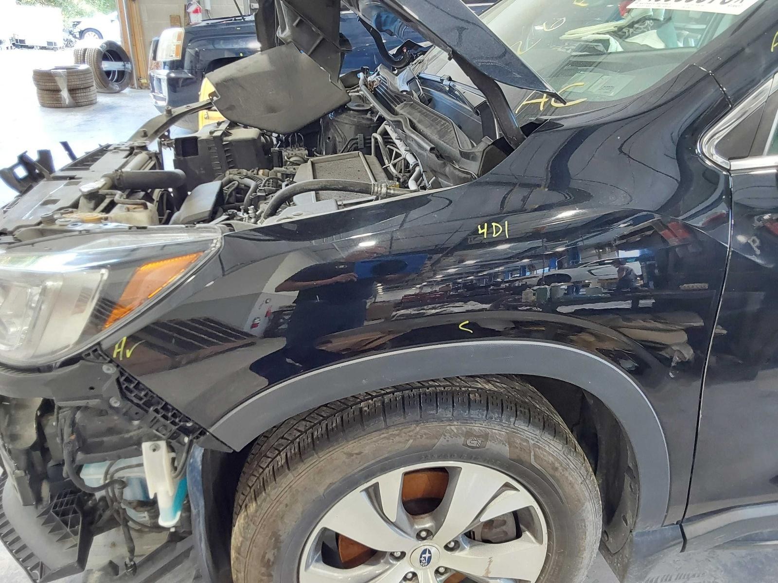 Used Front Left Fender fits: 2019 Subaru Ascent Front Left Grade C