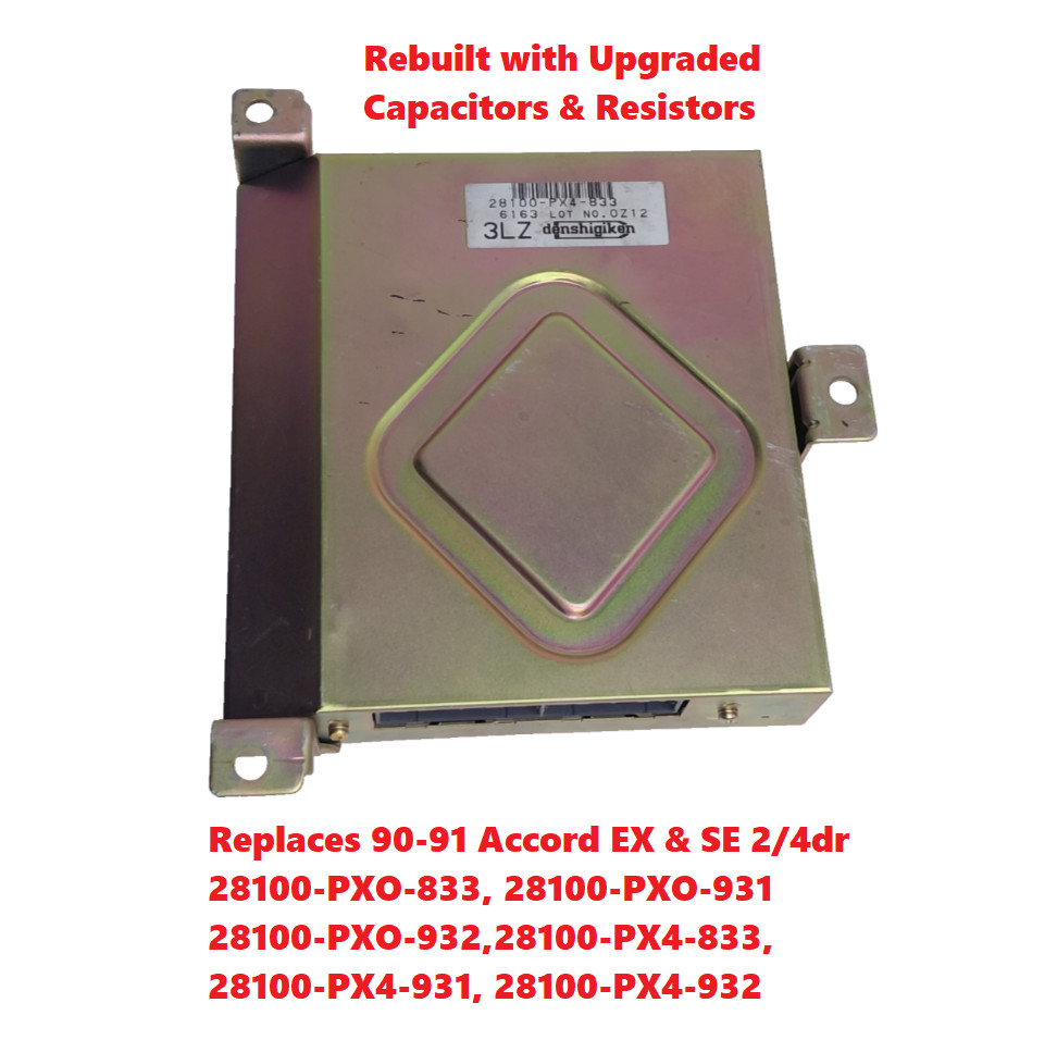 90-91 Honda Accord EX SE TCU TCM Transmission Control Module PX0 PX4 REBUILT