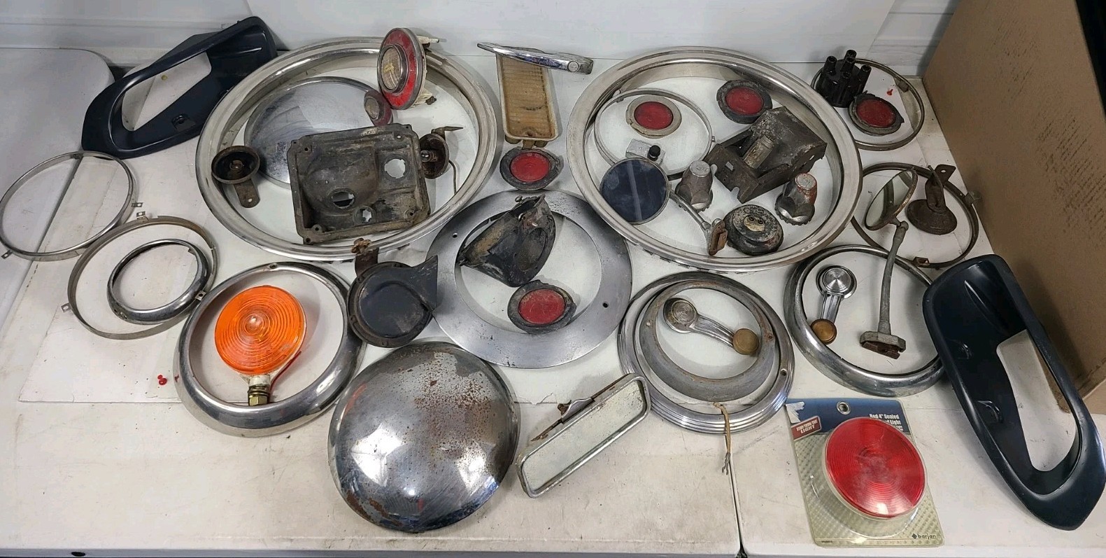 Vintage Antique Car Parts Mixed Lot