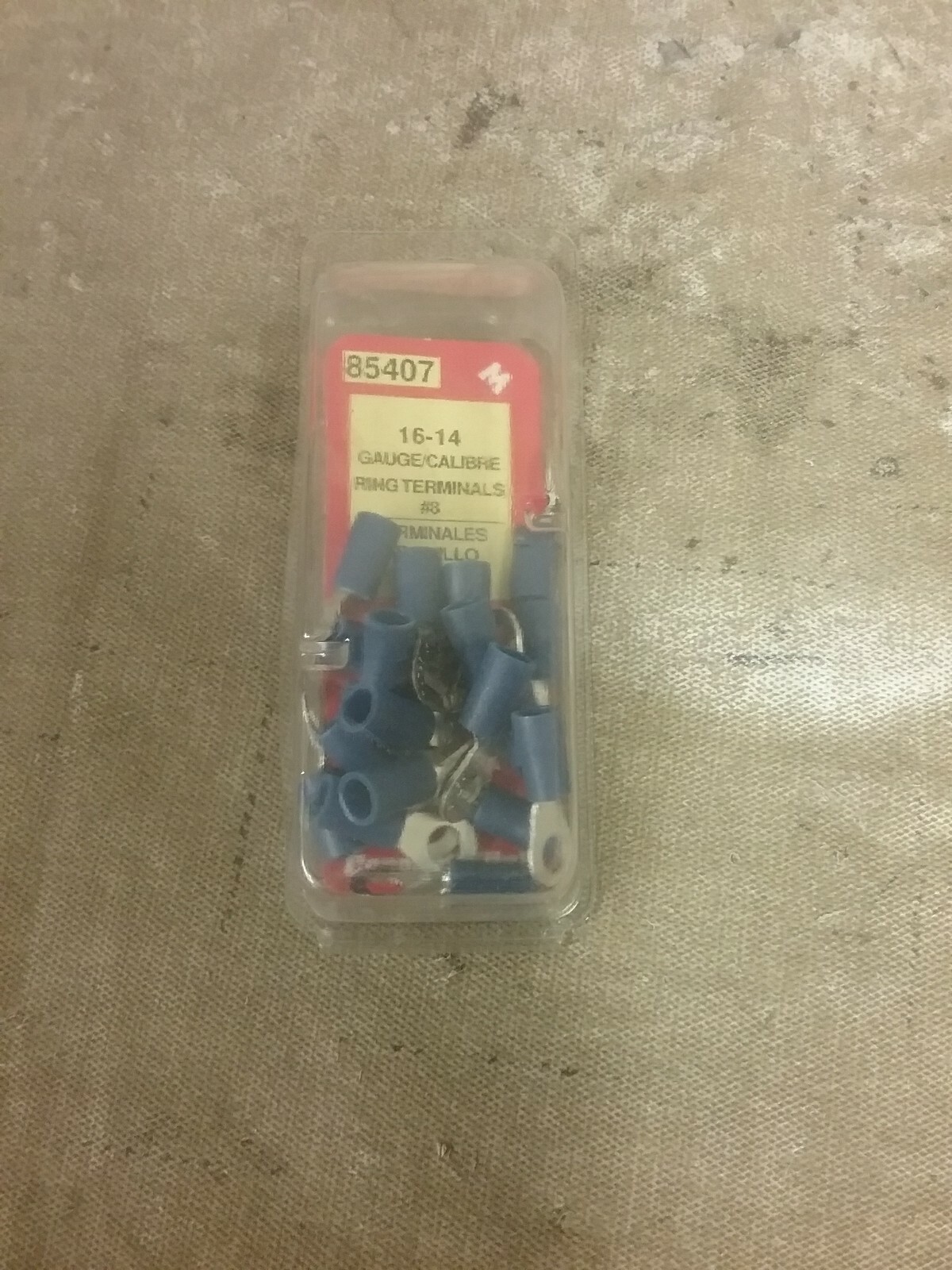 New Conduct-tite 16-14 Gauge #8 Ring Terminals 85407 New Conduct-tite 16-14 Gauge #8 Ring Terminals 85407