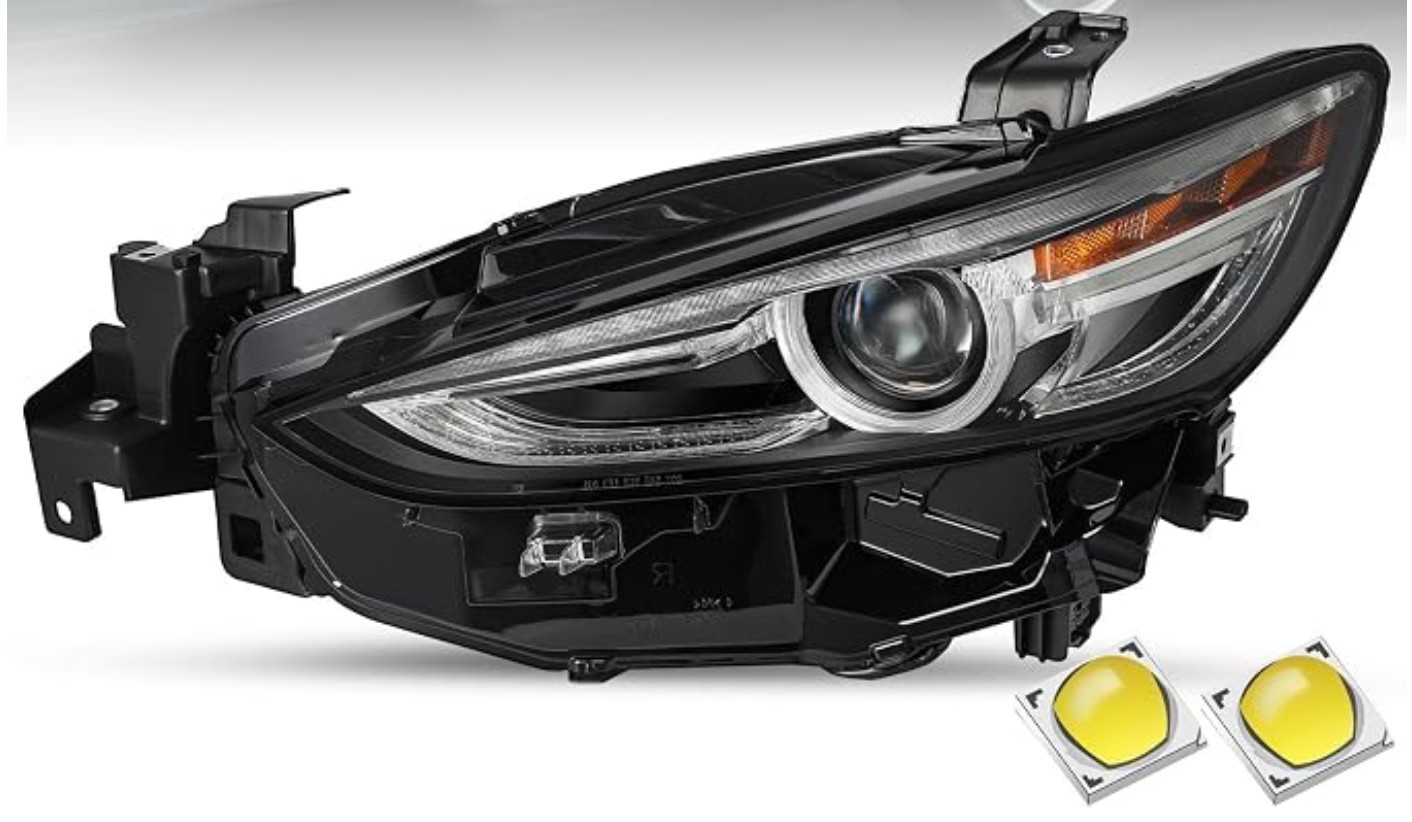 Full LED Headlight 2018 2019-2021 Mazda 6 w/ Adaptive w/ AFS LH (Driver side) Full LED Headlight 2018 2019-2021 Mazda 6 w/ Adaptive w/ AFS LH (Driver side)