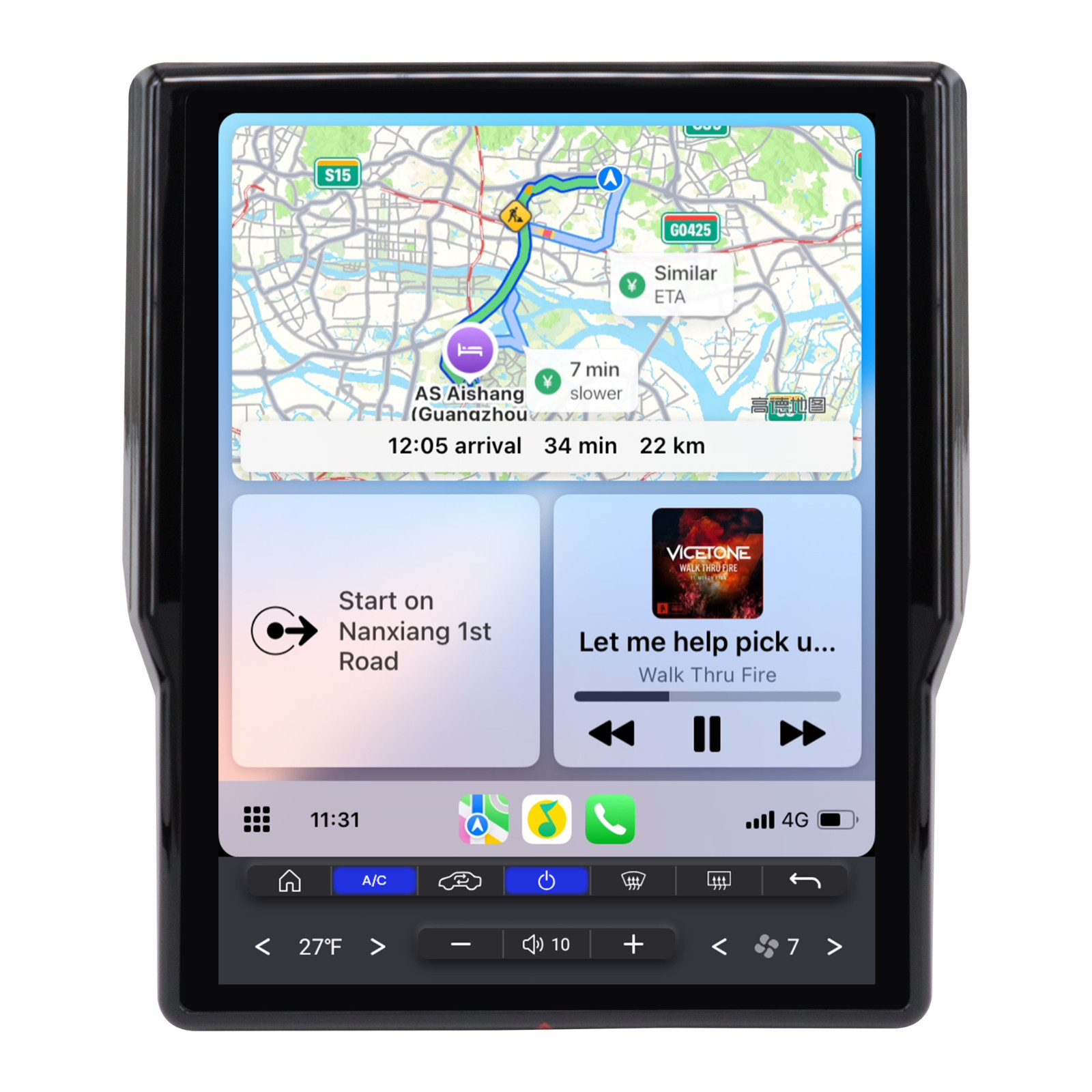 LINKSWELL Lite 2 Car Radio Stereo For 2019-2024 Dodge RAM 1500 2500 3500 Carplay
