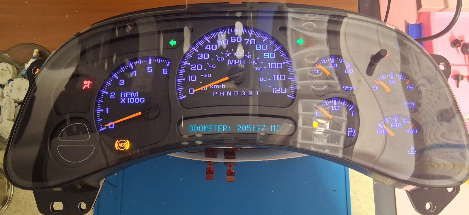 ✅ 03-06 Silverado Sierra Tahoe Yukon Speedometer Instrument Cluster Blue ✅ 03-06 Silverado Sierra Tahoe Yukon Speedometer Instrument Cluster Blue