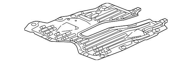 Genuine Acura Plate Engine Cover 74112-TGV-A00 Genuine Acura Plate Engine Cover 74112-TGV-A00