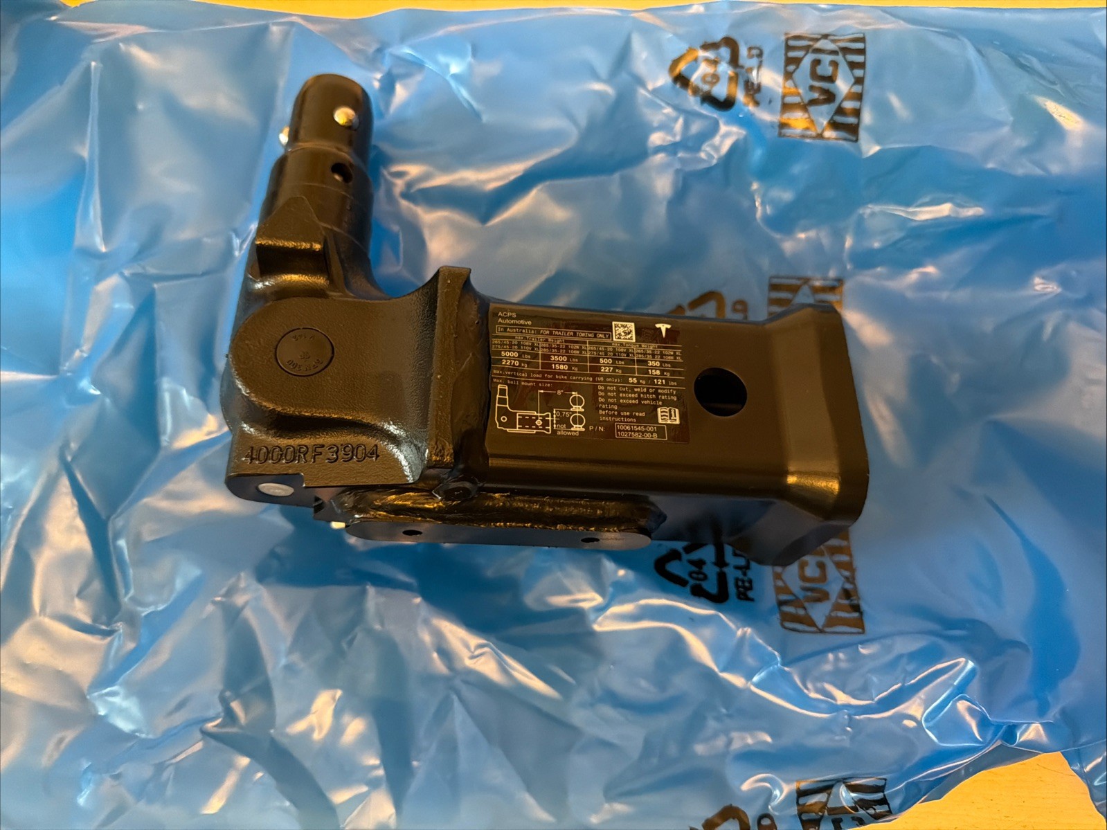 Tesla Model X Trailer Hitch Tow Hook OEM | 2016-2024 | 1027582-00-B 1027582-00-A Tesla Model X Trailer Hitch Tow Hook OEM | 2016-2024 | 1027582-00-B 1027582-00-A