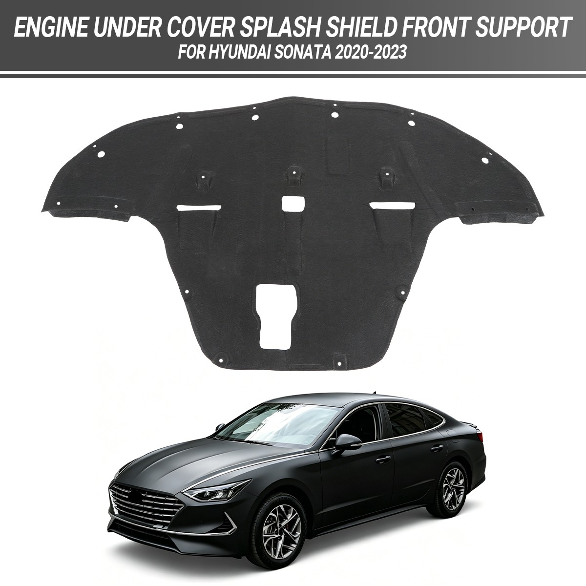 For 2020 2021 2022 2023 Hyundai Sonata Front Engine Splash Shield Under Cover For 2020 2021 2022 2023 Hyundai Sonata Front Engine Splash Shield Under Cover