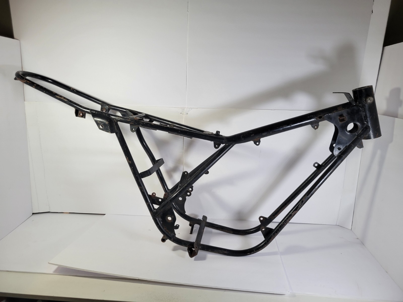 Rare Harley Davidson SXT-125 Frame 1975 SXT 125 Italian Aermacchi AMF Cagiva Rare Harley Davidson SXT-125 Frame 1975 SXT 125 Italian Aermacchi AMF Cagiva