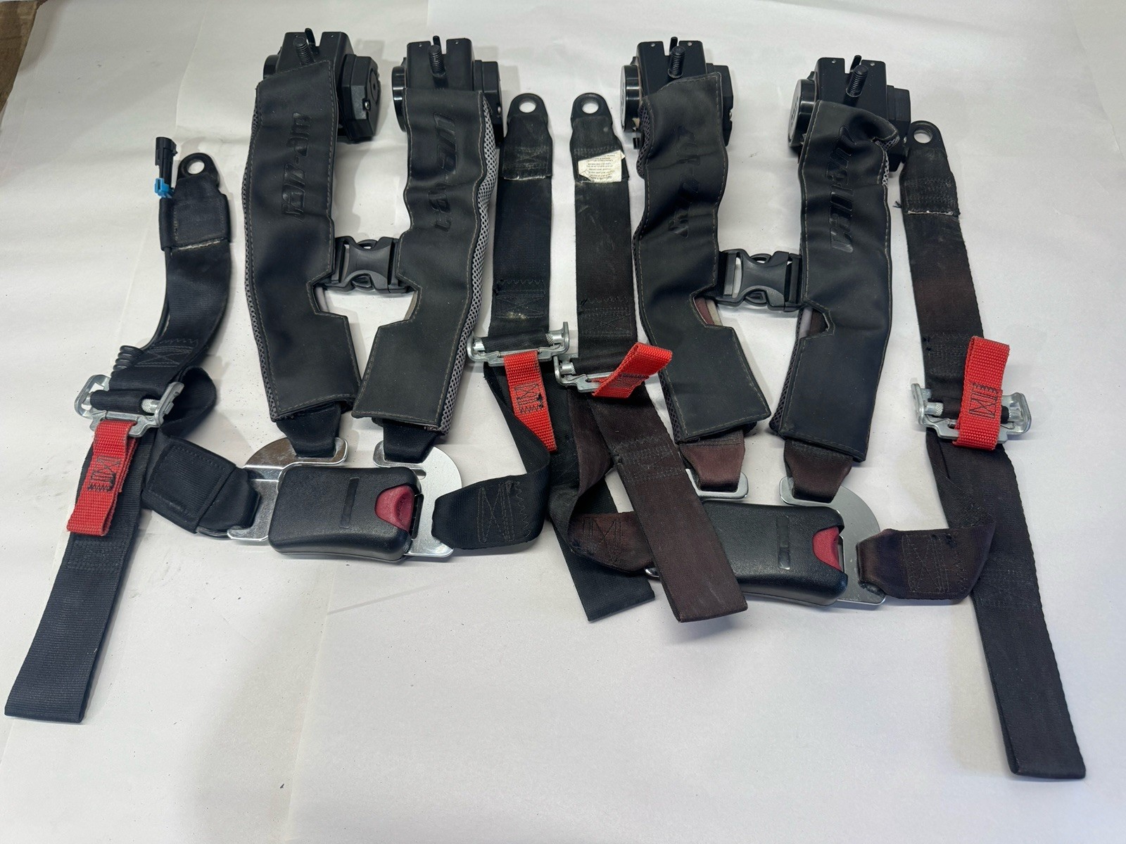 Can Am Maverick X3 R Retractable 4 Point Harness Seat Belts (2) 2017-2025 H46