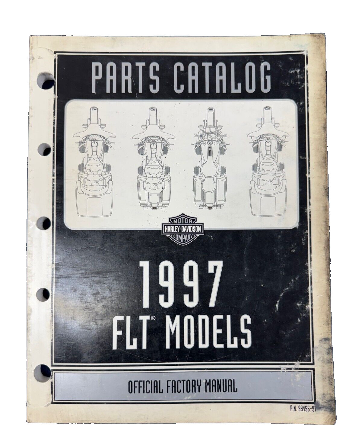 Harley-Davidson 99456-97 Parts Catalog 1997 FLT Touring Models Harley-Davidson 99456-97 Parts Catalog 1997 FLT Touring Models