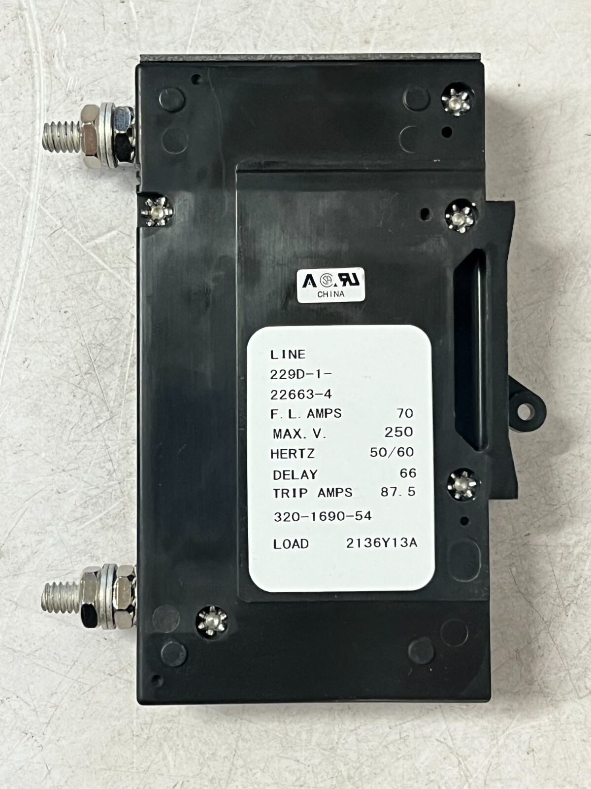OEM Onan Circuit Breaker for Cummins 320-1690-54