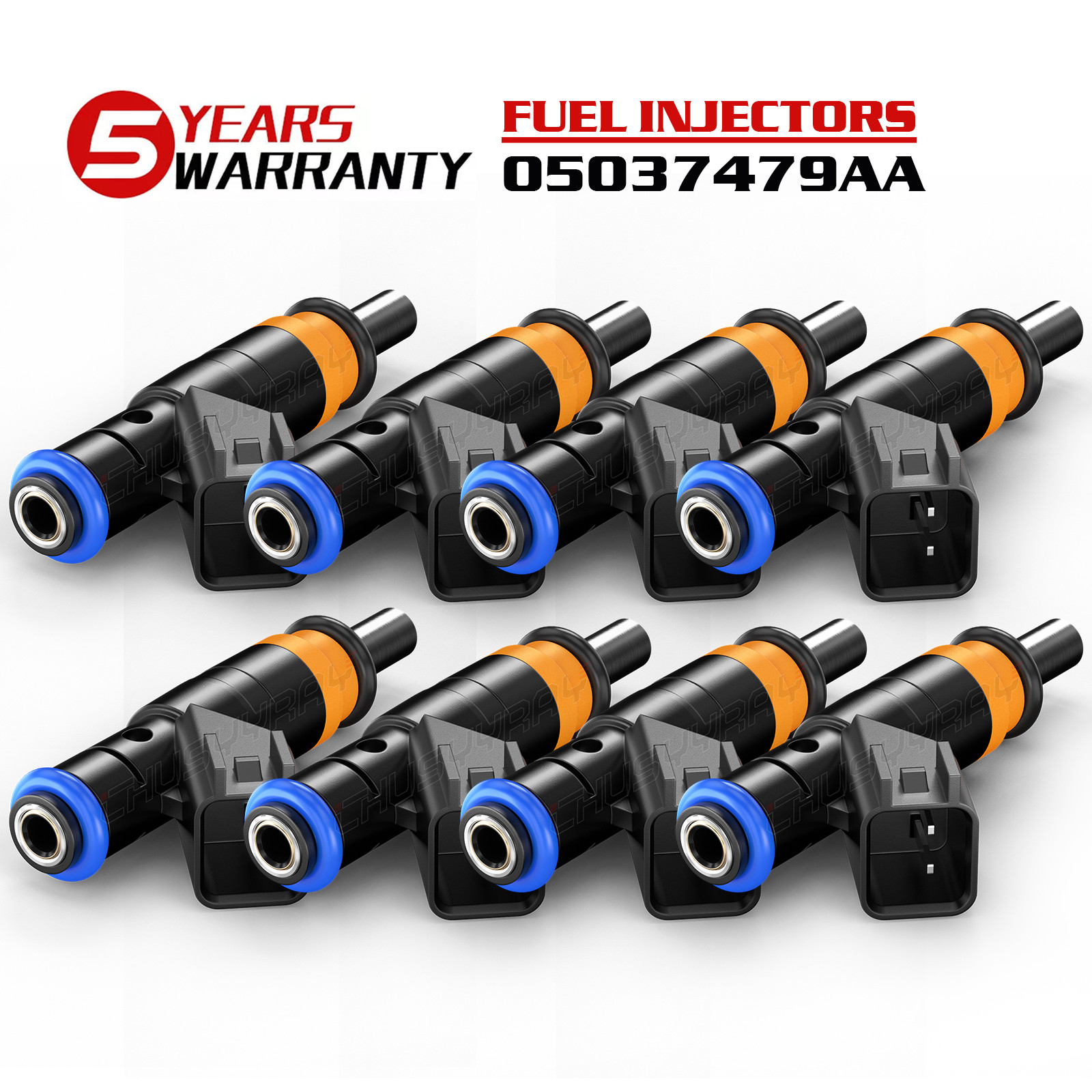 8X 05037479AA Fuel Injectors NEW Upgrade For 2006-2018 Dodge Charger 5.7L V8