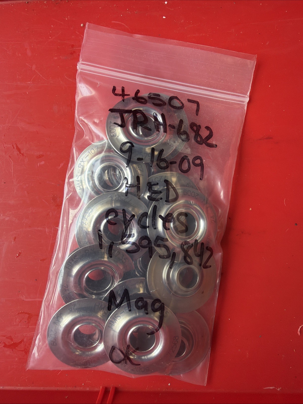 (16) NASCAR Hendrick Motorsports 1.230  Del West Retainers #107735 R07