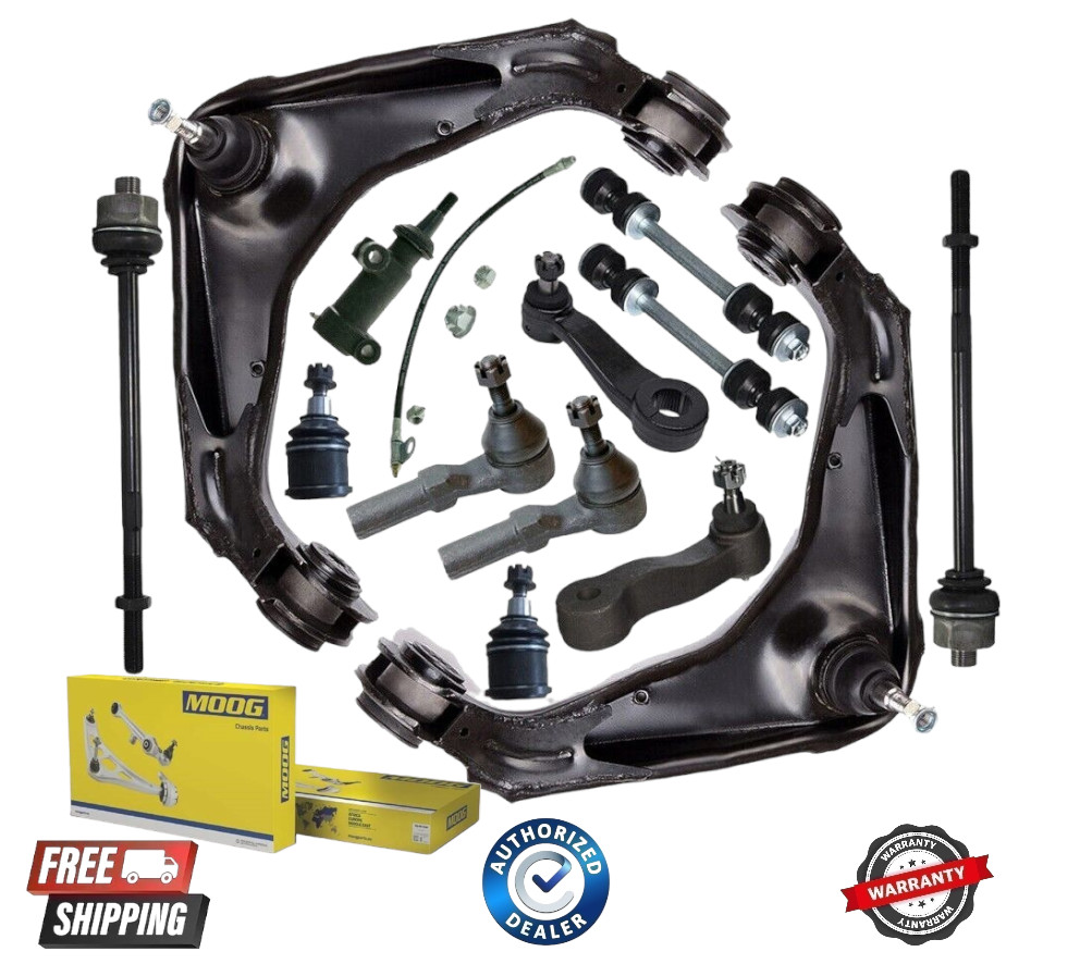 MOOG Complete Front Suspension Kit 19 PCS For Chevy Silverado 3500 2500HD 8 Lug MOOG Complete Front Suspension Kit 19 PCS For Chevy Silverado 3500 2500HD 8 Lug