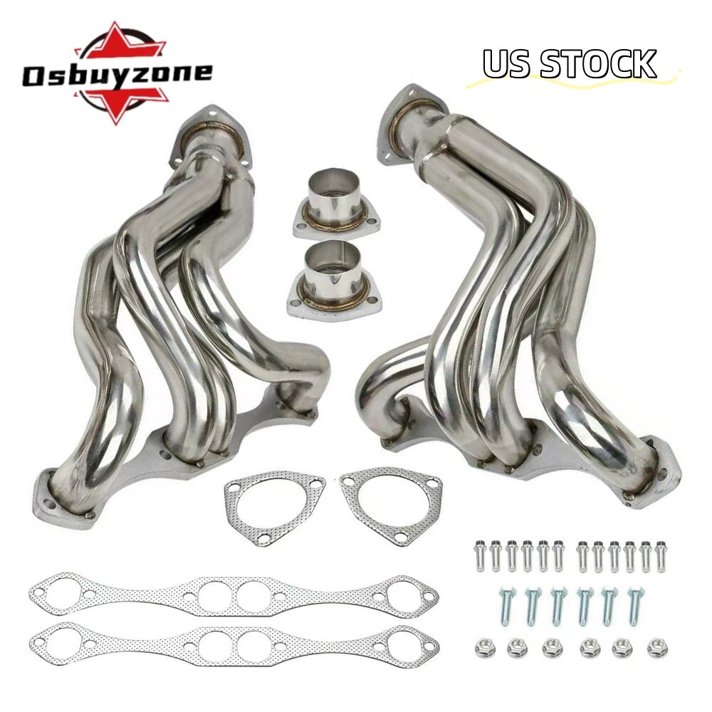 Stainless Exhaust Headers for 1955-1957 Small Block Chevy Car 150 210 Bel Air US