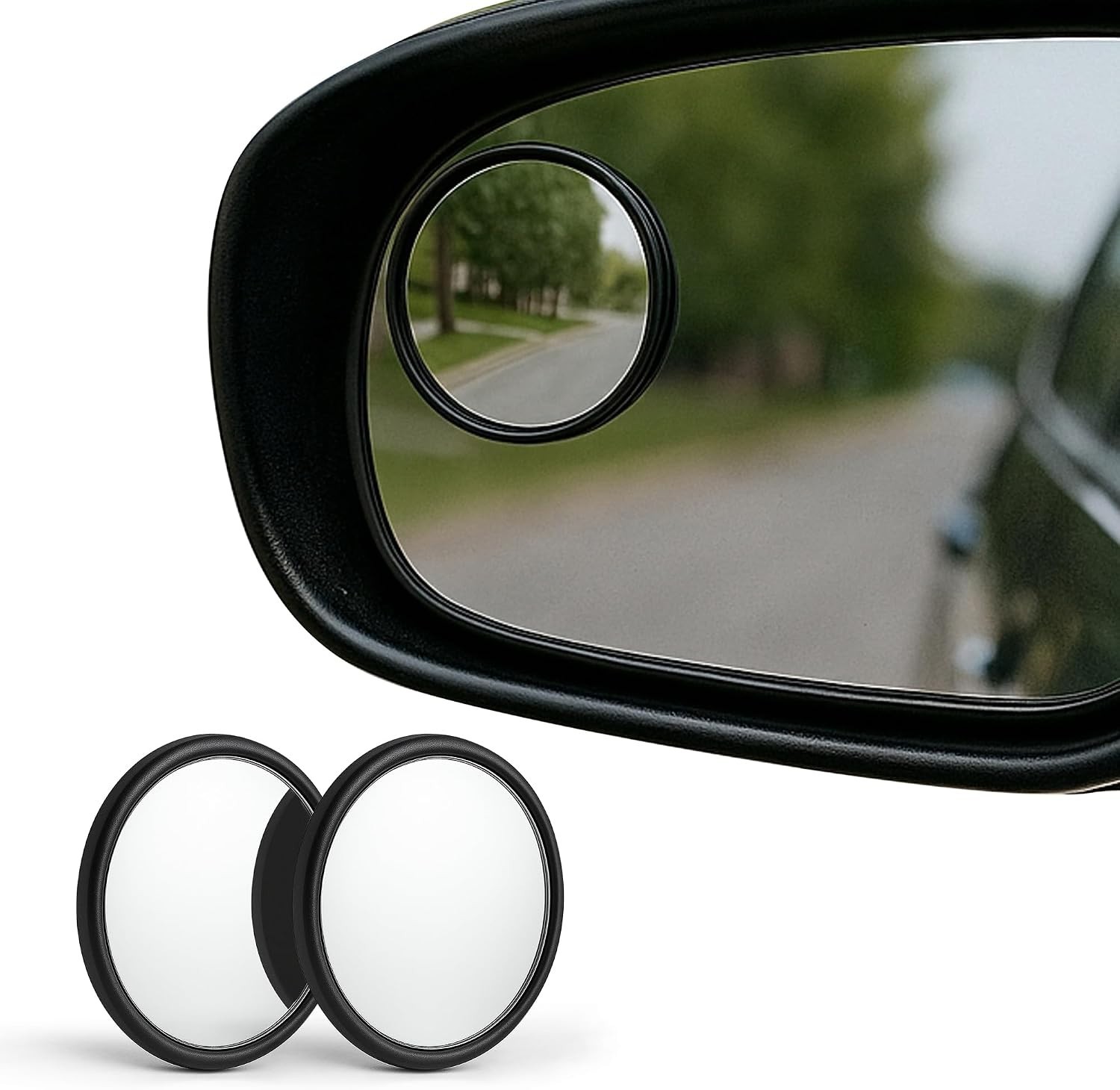 2 Pack Blind Spot Mirrors, HD Wide Angle Convex for Cars 2 Pack Blind Spot Mirrors, HD Wide Angle Convex for Cars