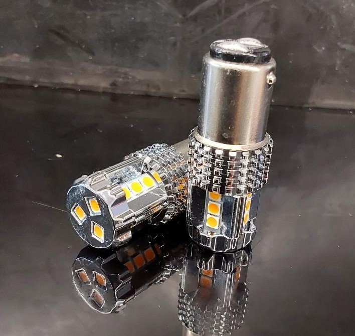 1 PR 1157 AMBER LED BULBS FOR GLASS WATERMELON INTERIOR/EXTERIOR APPLICATIONS 1 PR 1157 AMBER LED BULBS FOR GLASS WATERMELON INTERIOR/EXTERIOR APPLICATIONS