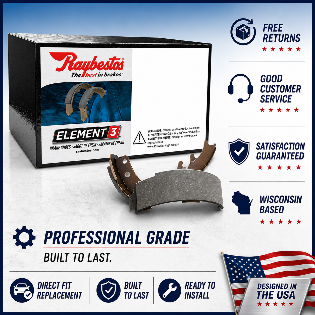 Raybestos 481PG Rear Brake Shoes 1986 1987 1988 1989 Jeep Cherokee and Wrangler Raybestos 481PG Rear Brake Shoes 1986 1987 1988 1989 Jeep Cherokee and Wrangler