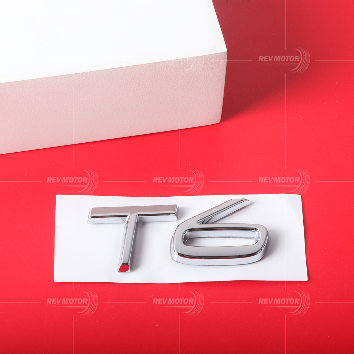 Chrome T6 Fit Volvo T6 Rear Trunk Nameplate Emblem Badge Letters Number Chrome T6 Fit Volvo T6 Rear Trunk Nameplate Emblem Badge Letters Number