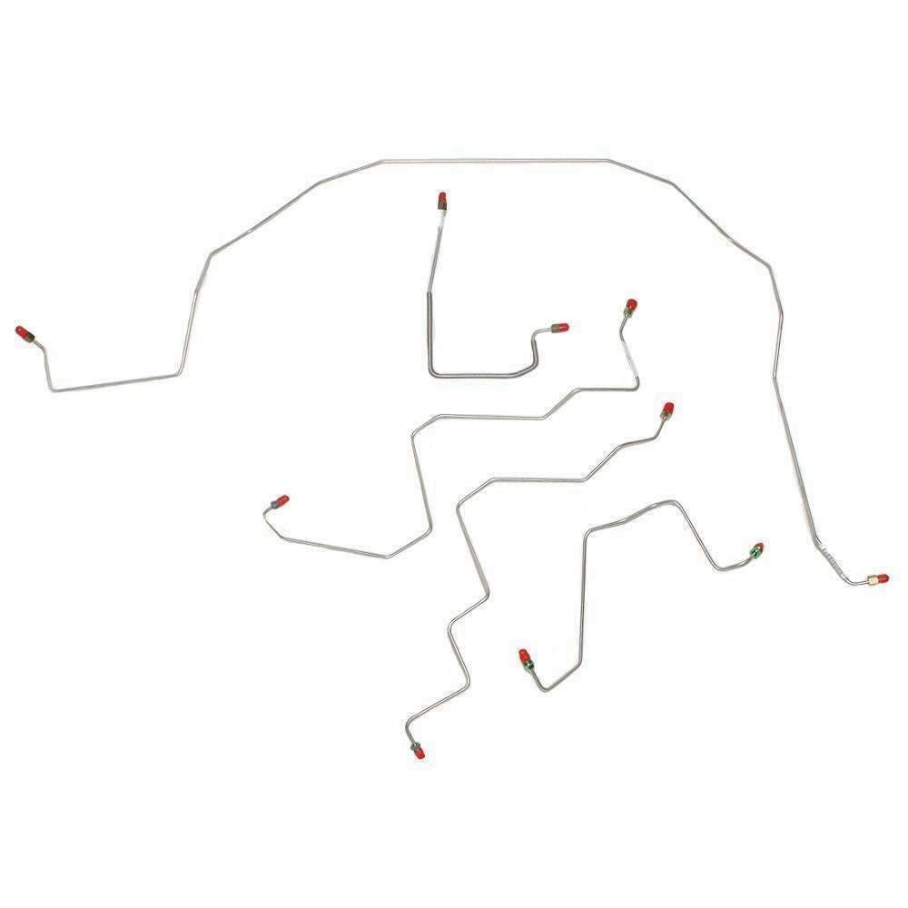 Front Brake Line Kit Fits Dodge Ram 1500 2006 4WD Rear ABS-WKT0601OM